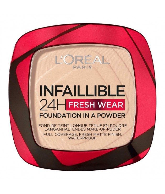 Base de Maquillage en Poudre Infallible 24h Fresh Wear L'Oreal Make Up 20 (9 g)