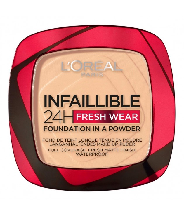 Base de Maquillage en Poudre Infallible 24h Fresh Wear L'Oreal Make Up 40 (9 g)