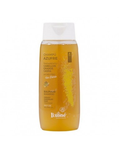 Shampooing pour cheveux gras Azufre Lixoné Végane Anti-pellicule (250 ml)