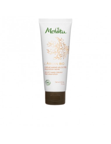 Crème hydratante pour les mains L'Argan Bio Melvita (75 ml)