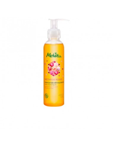 Huile démaquillante Nectar de Roses Melvita (145 ml)