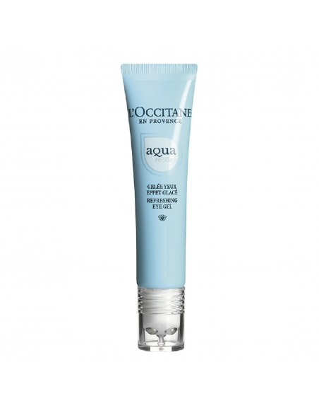 Ant-Aging Gel voor Oogcontour L´occitane Aqua Réotier Koud Effect (15 