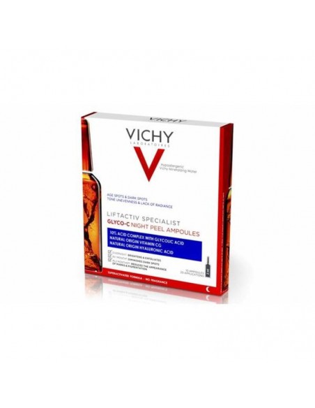 Ampoules Vichy Liftactic Specialist Glyco-C Night Peel 10 Unités (2 ml)