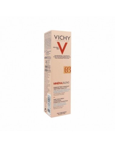 Flüssig-Make-up-Grundierung Vichy Minéral Blend 03-gypsum (30 ml)