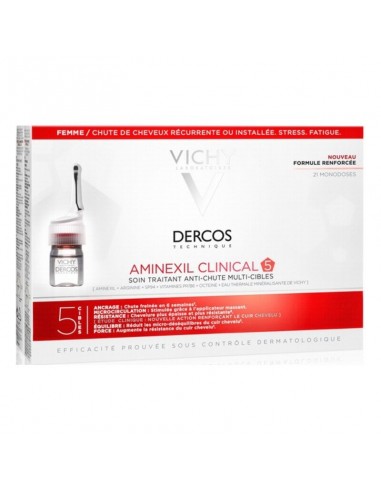 Anti-Hair Loss Treatment Dercos Vichy (21 x 6 ml)