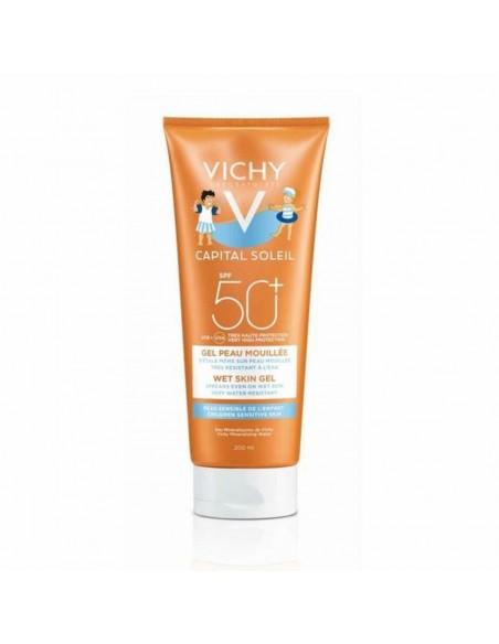 Gel Protecteur Solaire Vichy Capital Soleil Enfants SPF 50 (200 ml)