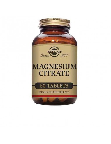 Citrate de magnésium Solgar (60 uds)