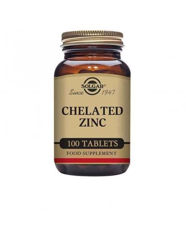 Chelated Zinc Solgar (100 uds)