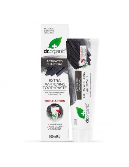 Dentifrice Carbón Dr.Organic (100 ml)