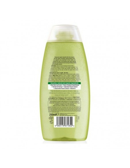 Gel pour le bain hydratant à l'aloe vera Bioactive Organic Dr.Organic (250 ml)