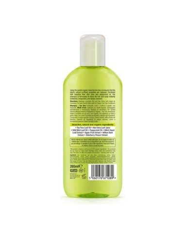 Purifying Shampoo Bioactive Organic Dr.Organic (265 ml)