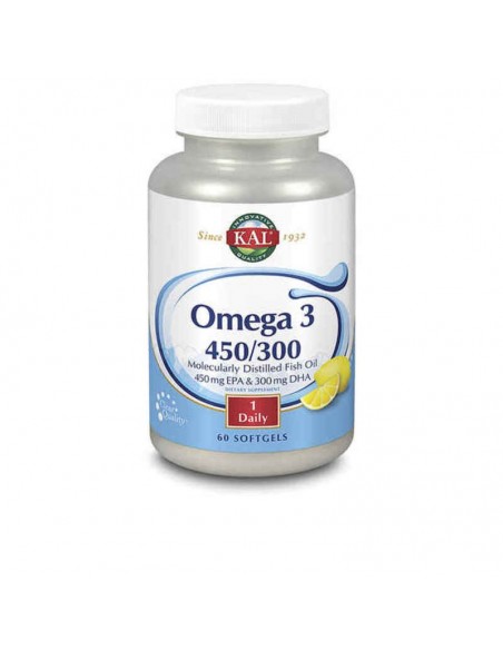 Omega 3 Kal Omega 3 Sojalecithin (60 uds)