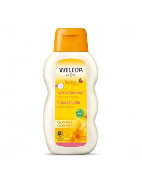 Lait corporel hydratant Baby Weleda Calendula (200 ml)