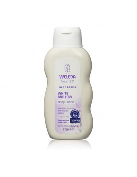 Lait pour le corps pour peaux atopiques Baby Derma Weleda (200 ml)