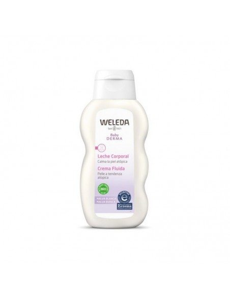 Lait pour le corps pour peaux atopiques Baby Derma Weleda (200 ml)