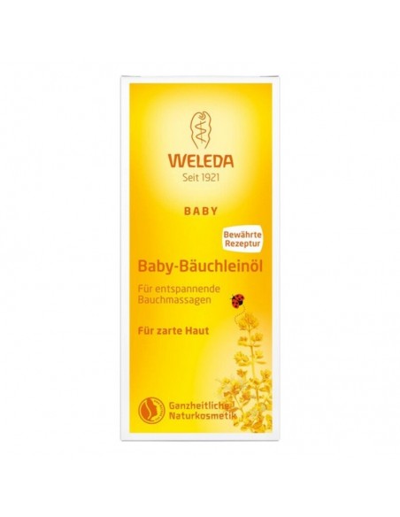 Huile corps nourrissante pour bébés Weleda (50 ml)