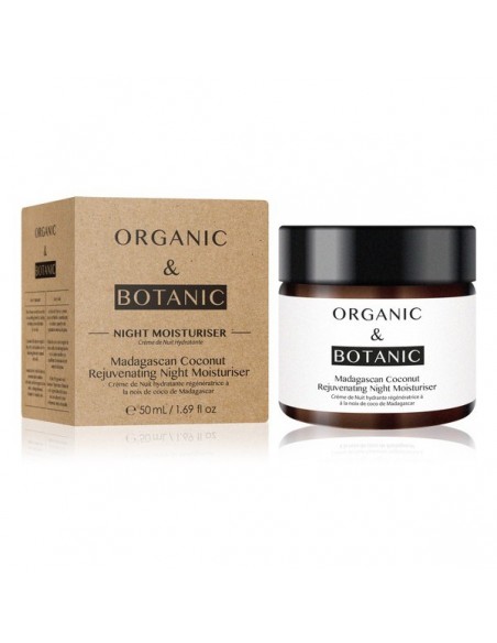 Night Cream Madagascan Coconut Organic & Botanic (50 ml)