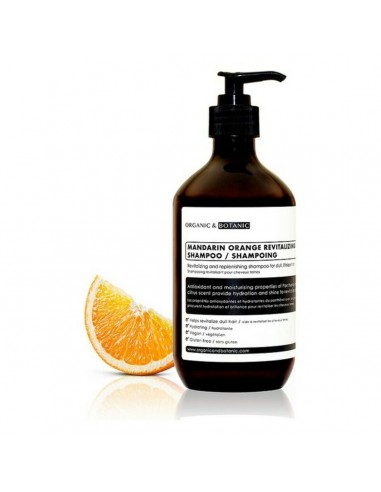 Shampooing revitalisant Organic & Botanic Mandarine (500 ml)