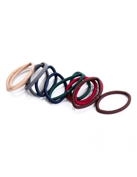 Rubber Hair Bands Inca Elastic Winter (12 Pieces)