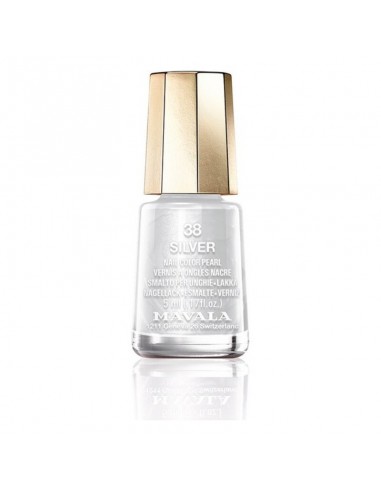 Esmalte de uñas Nail Color Mavala 38-silver (5 ml)