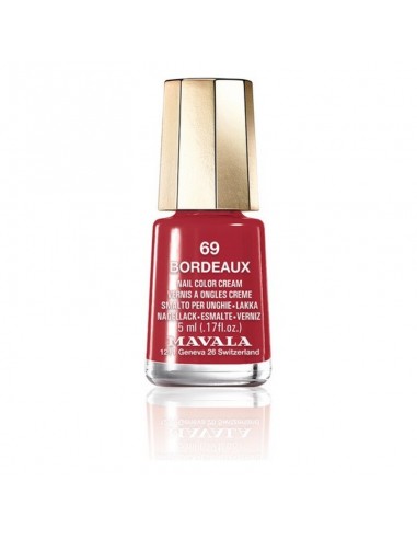 Esmalte de uñas Nail Color Mavala 69-bordeaux (5 ml)