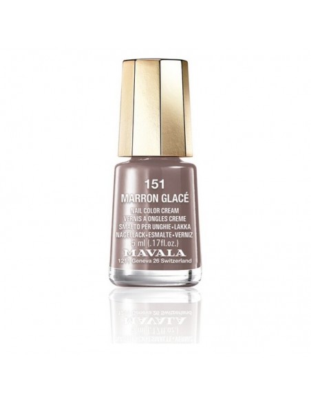 Esmalte de uñas Nail Color Mavala 151-marron glace (5 ml)