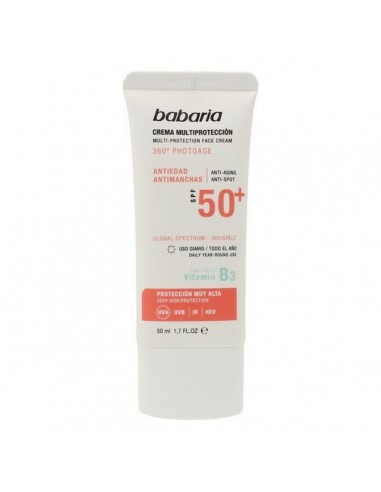 Anti-Sonnenfleckencreme Multi-Protection Babaria Spf 50+ (50 ml)