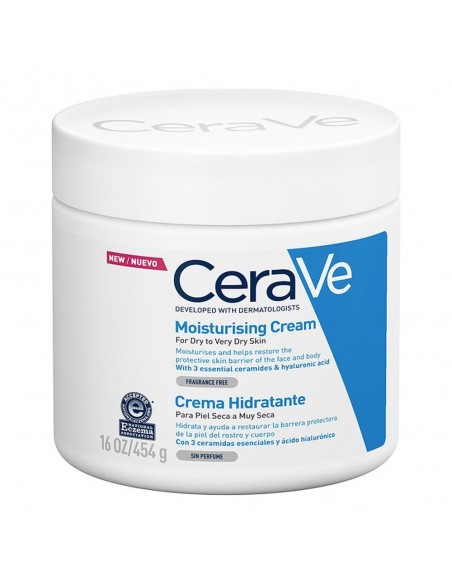 Ultra-Feuchtigkeitscreme CeraVe Sehr trockene Haut (454 g)