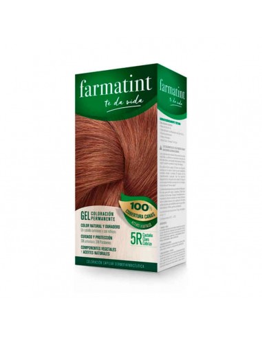 Permanent Dye Farmatint 5r- Light Chestnut Cobriz