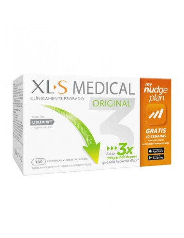 Nahrungsergänzungsmittel XLS Medical Original (180 uds)