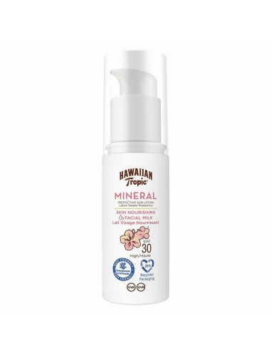 Loción Solar Hawaiian Tropic Mineral Leche Solar SPF 30 (50 ml)