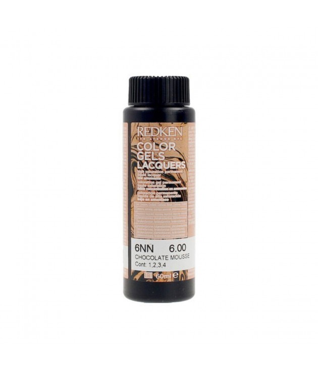 Dauerfärbung Redken 6NN-Chocolate Mousse (60 ml)