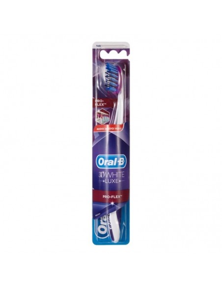 Brosse à Dents 3D White Pro-Flex Luxe Oral-B (1 Pièce)