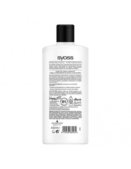 Après-shampoing réparateur Salonplex Repair Syoss (440 ml)