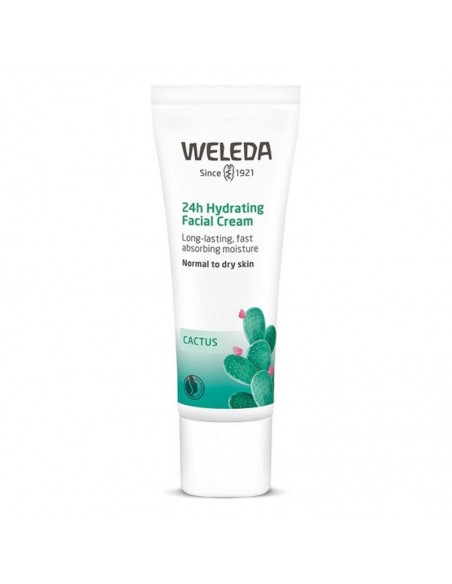 Crème Hydratante pour le Visage Cactus Opuntia 24h Weleda (30 ml)