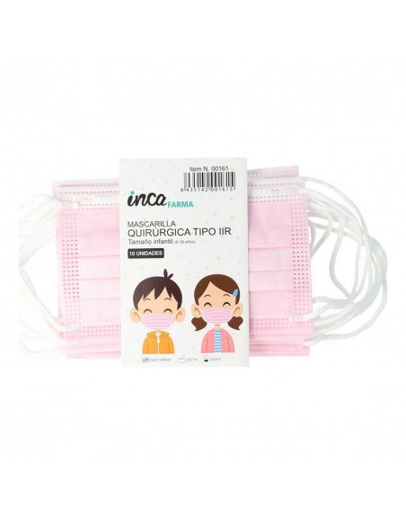 Disposable Surgical Mask Inca Farma Children's Pink