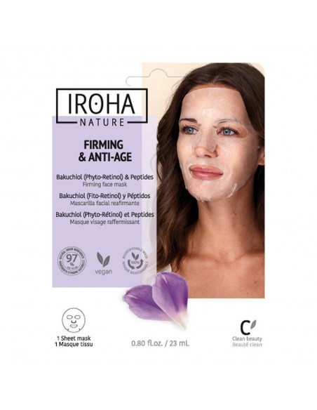 Masuqe pour le Visage Raffermissant Iroha Anti-âge (23 ml)