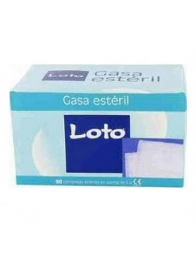 Gazes Stérilisées Indasec Loto 100 % coton (90 pcs)