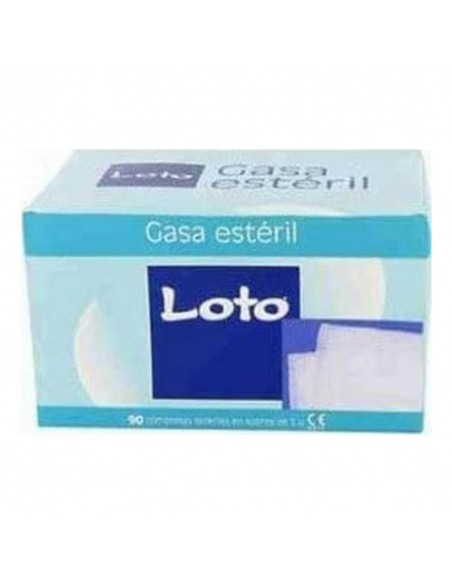 Gazes Stérilisées Indasec Loto 100 % coton (90 pcs)