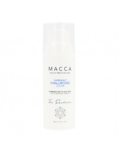 Crema Hidratante Intensiva Supremacy Hyaluronic Macca 0,25% Ácido Hial