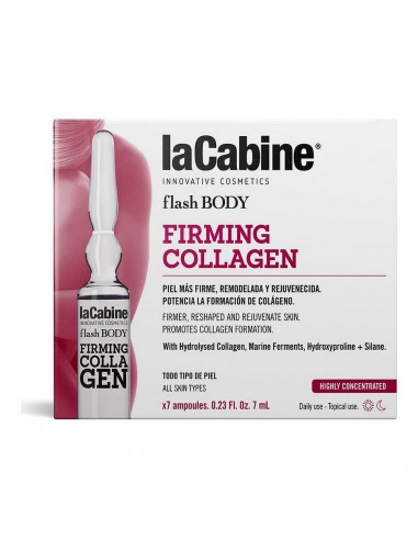 Ampullen Flash Body laCabine Verstevigende Collageen (7 x 7 ml)