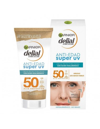 Crema Solare Super UV Garnier Antietà Spf 50 (50 ml)