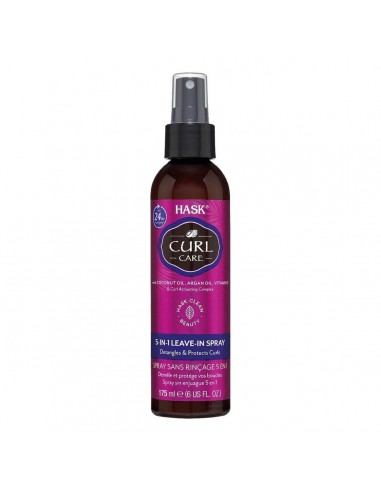 Balsamo Spray HASK Curl Care 5 in 1 Capelli Ricci (175 ml)