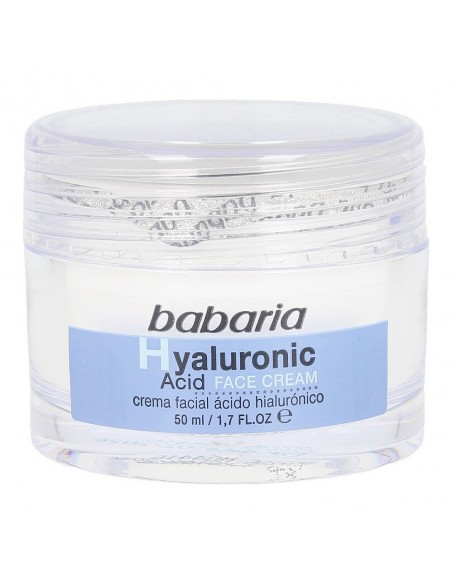 Crema Facial Hidratante Babaria Ácido Hialurónico (50 ml)