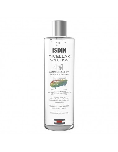 Eau micellaire démaquillante Isdin 4 en 1 (400 ml)