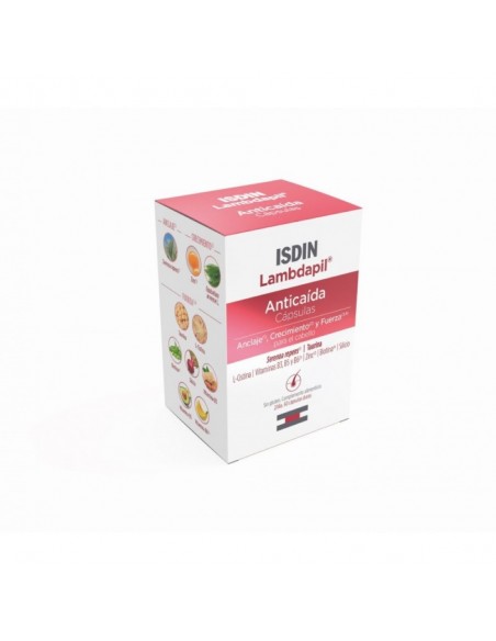 Capsules Isdin Lambdapil Anti-Haarverlies Kuur (60 uds)