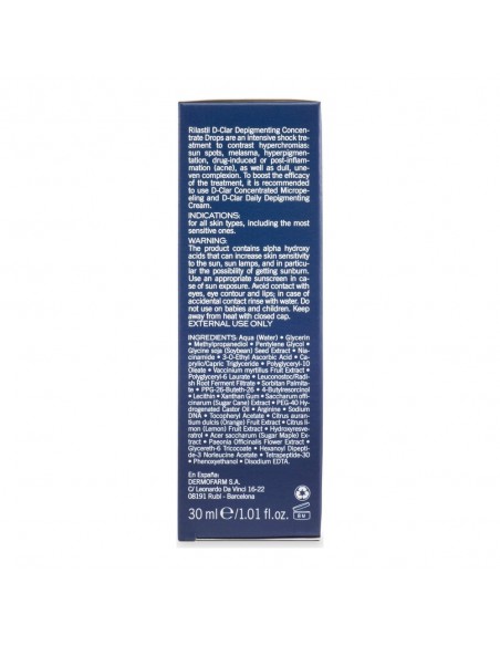 Concentré intensif anti-taches D-Clar Rilastil (30 ml)