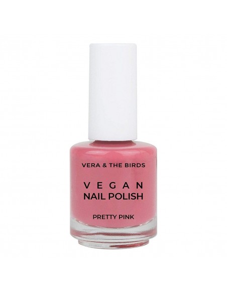 Nagellak Vegan Nail Polish Vera & The Birds Pretty Pink (14 ml)