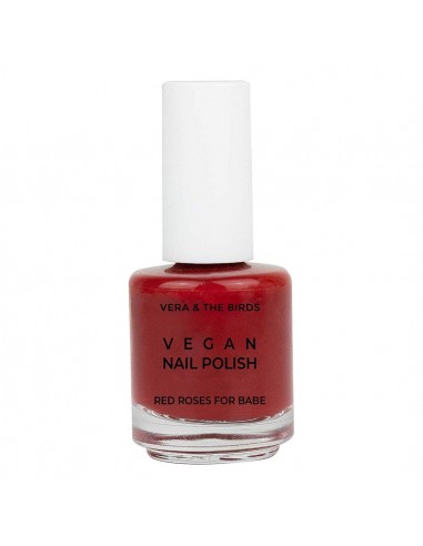 Esmalte de uñas Vegan Nail Polish Vera & The Birds Red Roses for Babe 