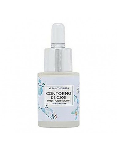 Sérum pour le contour des yeux Sublime Vera & The Birds Acide Hyaluronique Concombre (15 ml)